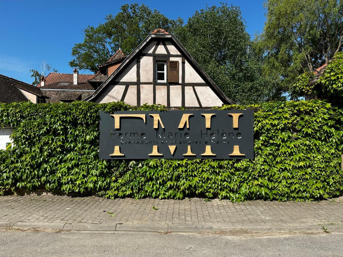 Bed and Breakfast Ferme Marie Helene Ittlenheim Exterior foto
