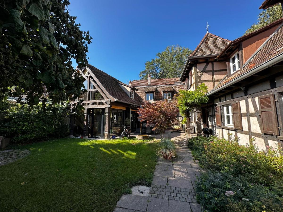 Bed and Breakfast Ferme Marie Helene Ittlenheim Exterior foto